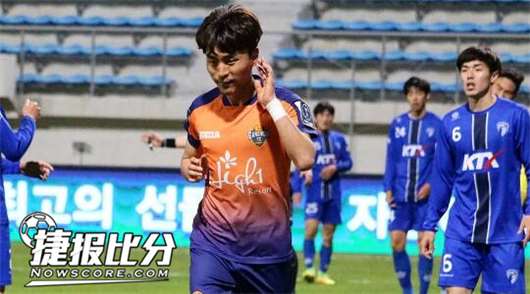 仁川联vs江原FC 升班马脱缰狂奔