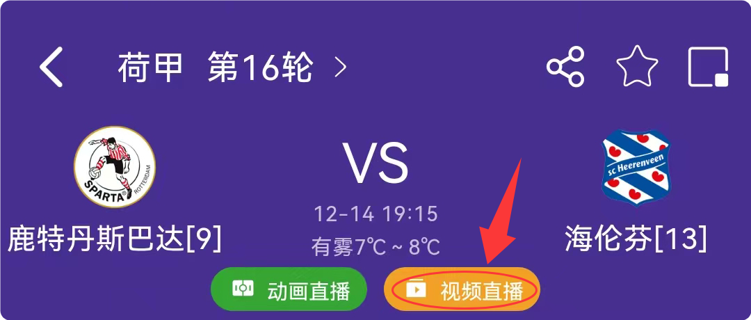 【观赛】德乙、荷甲开启画面同步