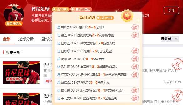 夯！近10中8！澳足总杯易如反掌