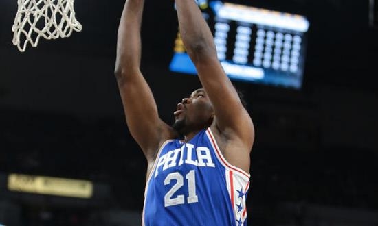 nba赛果:森林狼110-86费城76人 森林狼主场大胜费城76人