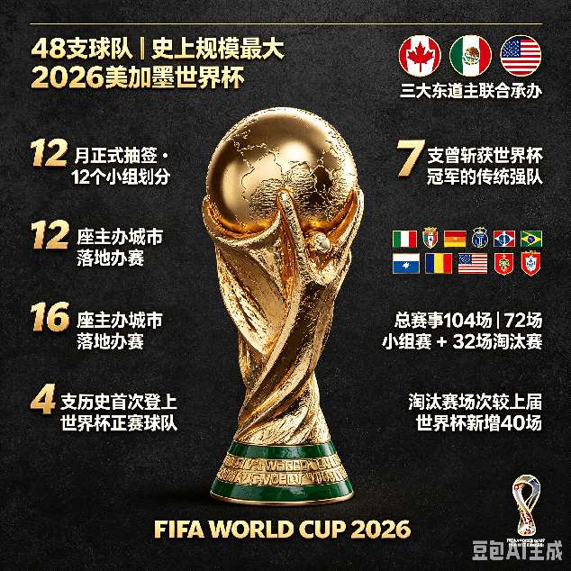 2026美加墨世界杯五大核心看点