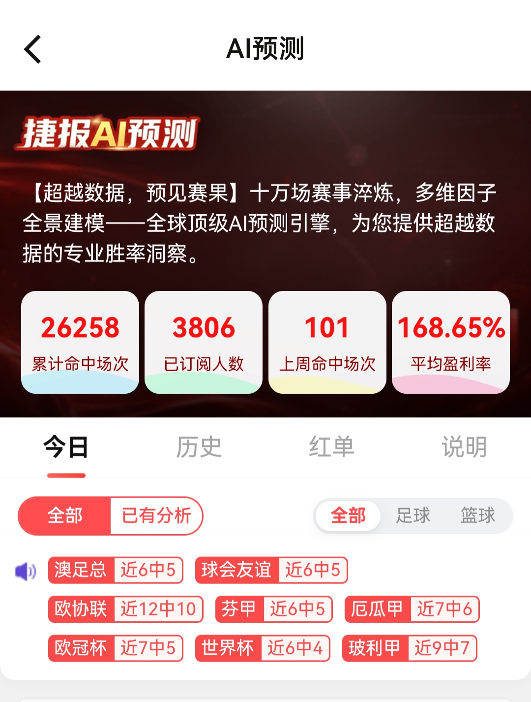 阿根廷不败稳稳命中!欧协联近12中10,AI预测持续暴走