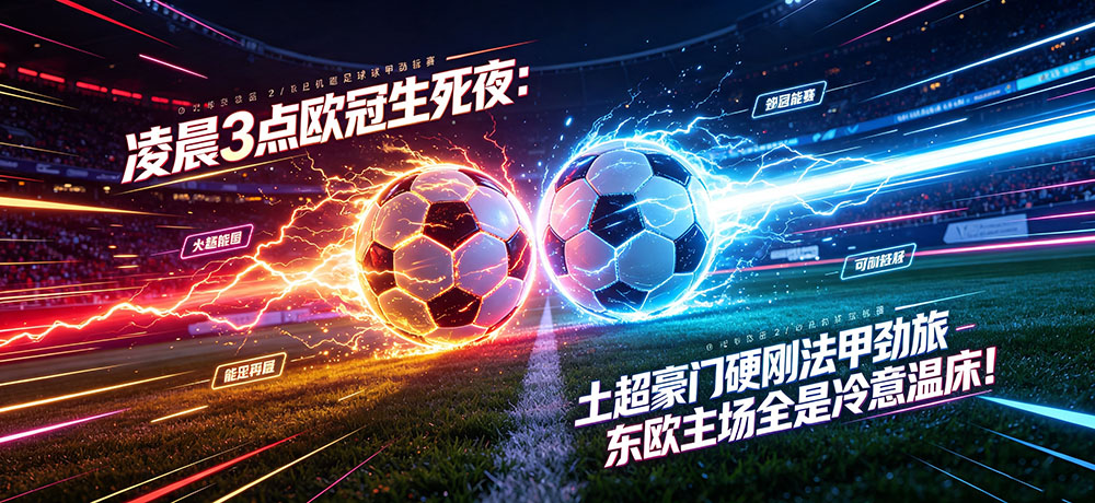 凌晨欧冠生死夜：土超豪门硬刚法甲劲旅！