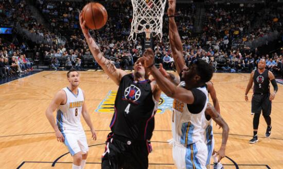 nba赛果:掘金123-98快船 掘金状态火热轻松大