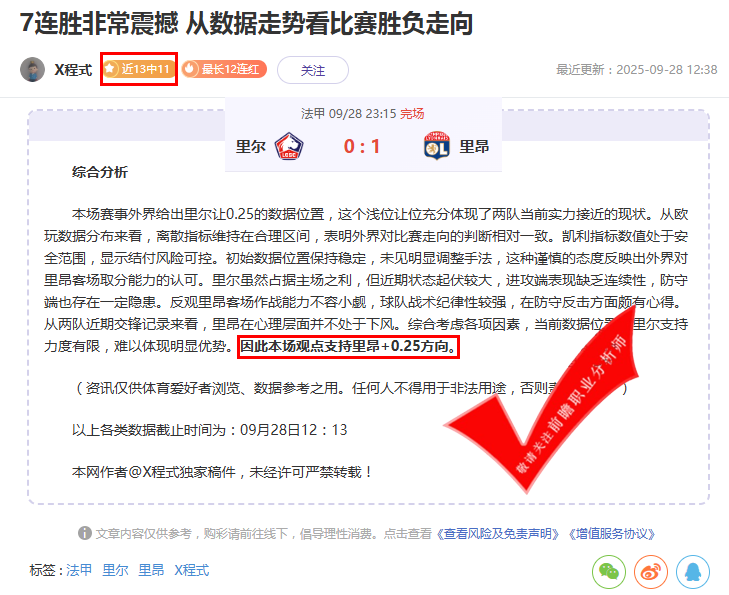 喜报：