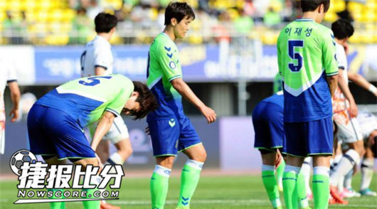 大邱FCvs全北现代 全北现代已经不是无敌球队