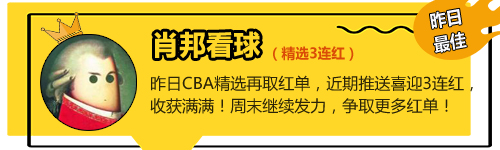 06日推荐汇总：连红不停！火狐获7连红 肖邦精选3连红