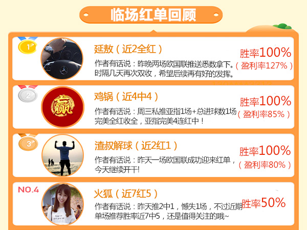 2日推荐汇总：火狐昨回报率195% 鸡锅中120%高奖