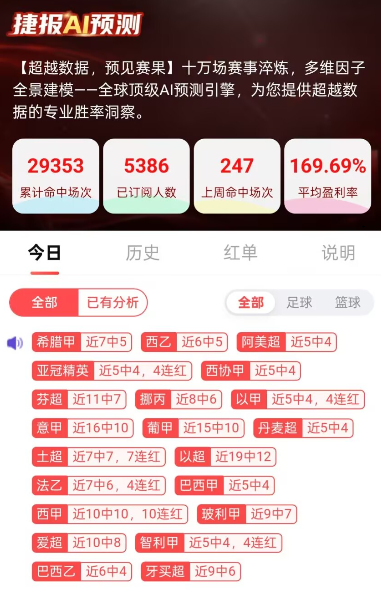 周末多线连红!西甲5连红-AI预测大数据实时解密