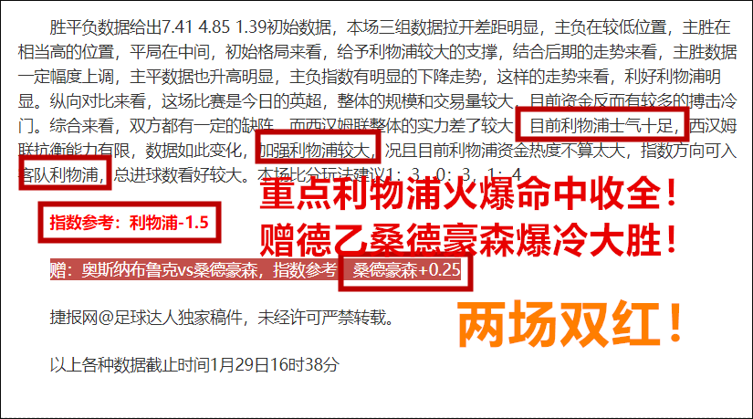 昨日火爆双红！今日信心再战！