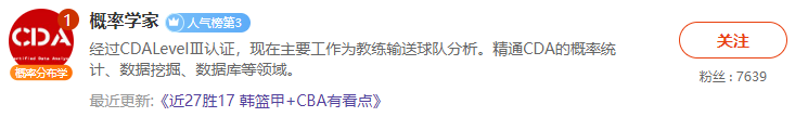 “情报王”推演士、概率学家及微函球道球纷纷上榜!
