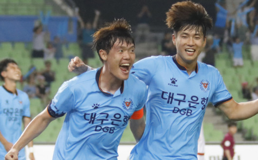 光州FCvs大邱FC 大邱FC客场争取主动
