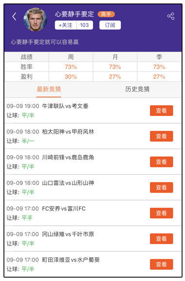 月推荐达人：推荐月胜大神重心好料欧国联焦点