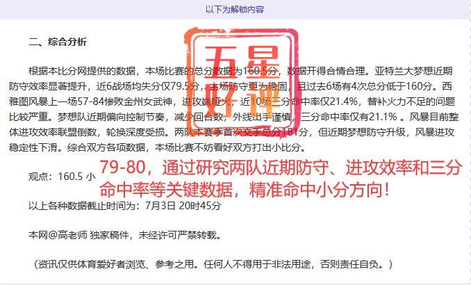 术业有专攻！看看捷报篮球专家有多强！