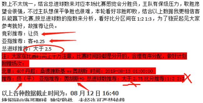 冲击10连红 3场精选推荐继续助您红单