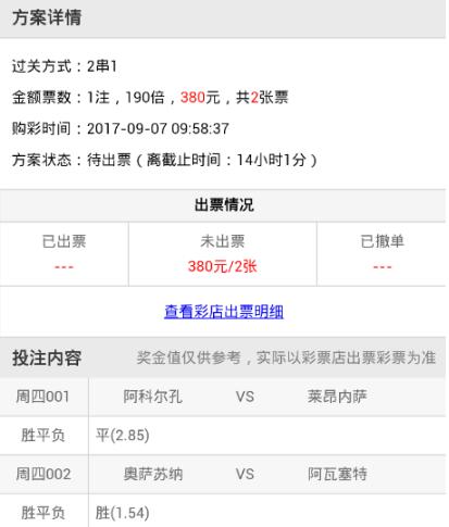 周四竞彩串关推荐：国王杯外围赛2串1