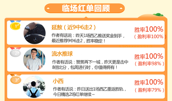 16日推荐汇总：延敖近9场胜率86% 红牛哥精选继续收红