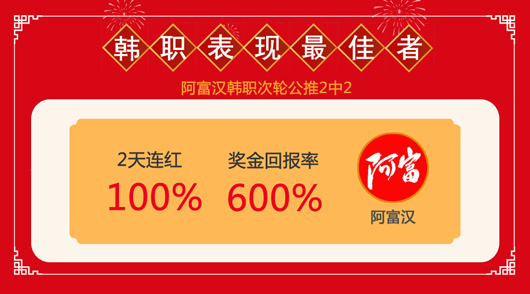 “捷报作者团”韩职竞彩胜率86% 德甲专题6中5！