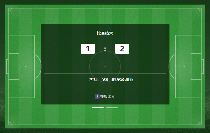 约旦先拔头筹,阿尔及利亚2-1逆转取胜