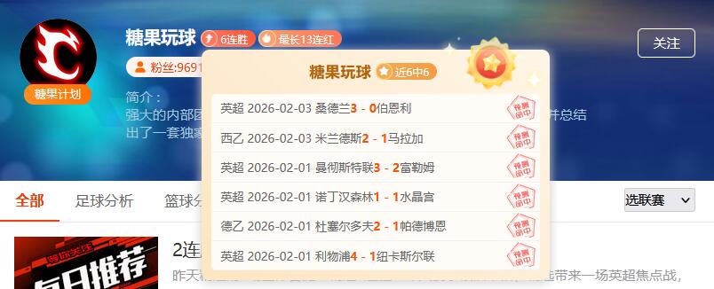 英联杯+意甲 AI和人气作者提供专业建议