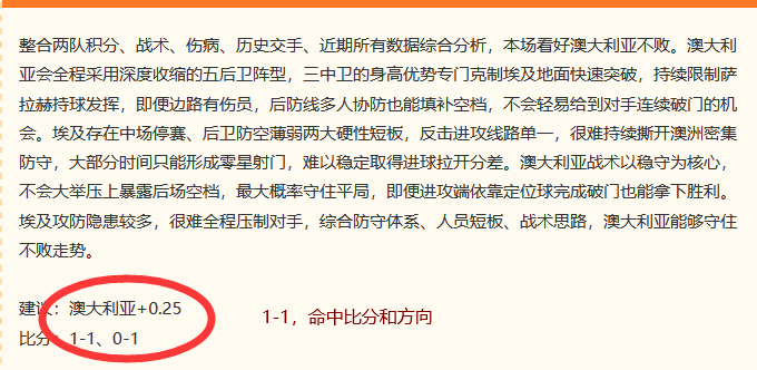 连续命中比分+方向！东道主出战