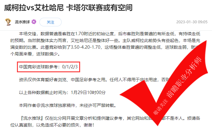 前瞻栏目 人气足球分析师