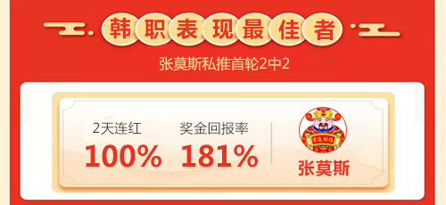 “捷报作者团”韩K联首轮红单率100% 本周再战！