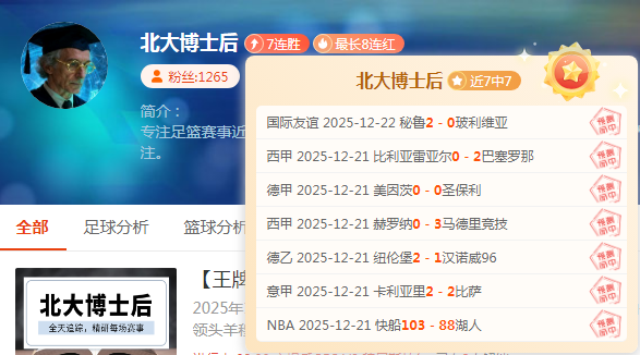 圣诞前最后的疯狂！多位连胜大神出炉