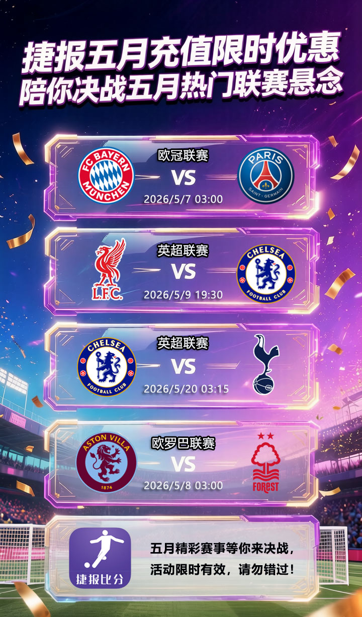 决战五月·五大联赛